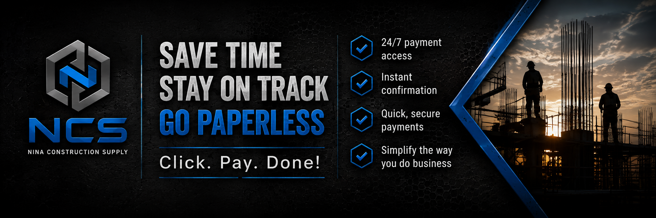 Save Time. Stay on Track. Go Paperless.